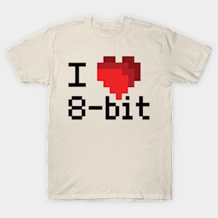 I Heart 8-bit T-Shirt